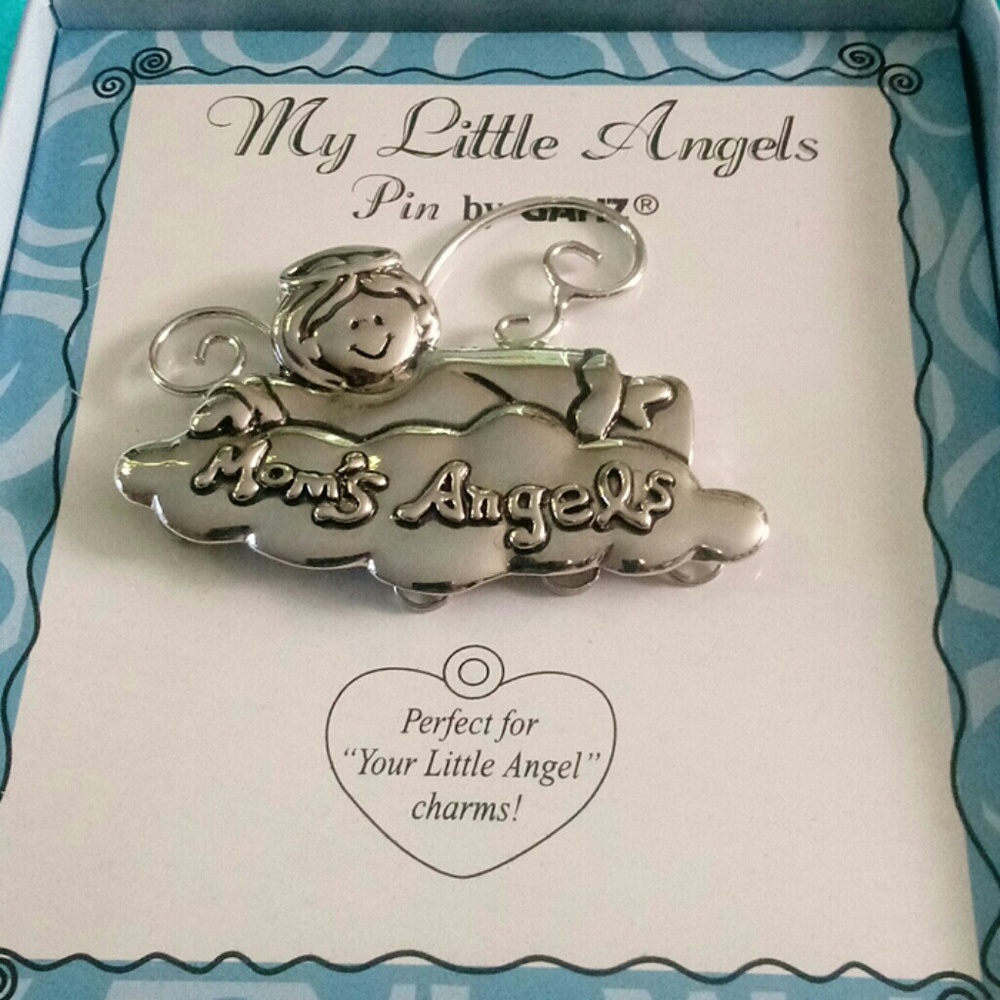 NWT Silver Angel's Charm / brooch